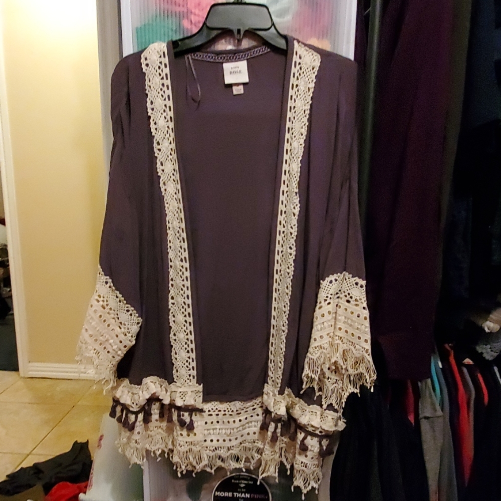 Knox Rose crocheted cardigan